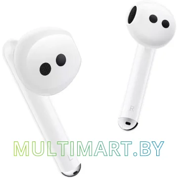 Наушники Huawei FreeBuds 4 (керамический белый, международная версия) картинка 4